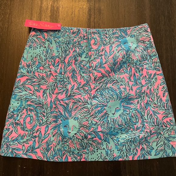 Lilly Pulitzer Abbott Skort In Bermuda Blue "You Grow Girl" Size 8 NEW - Picture 5 of 5